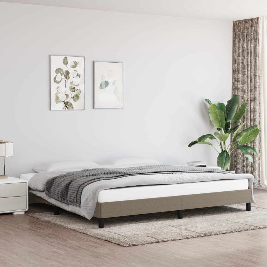 Bedframe Stof Taupe