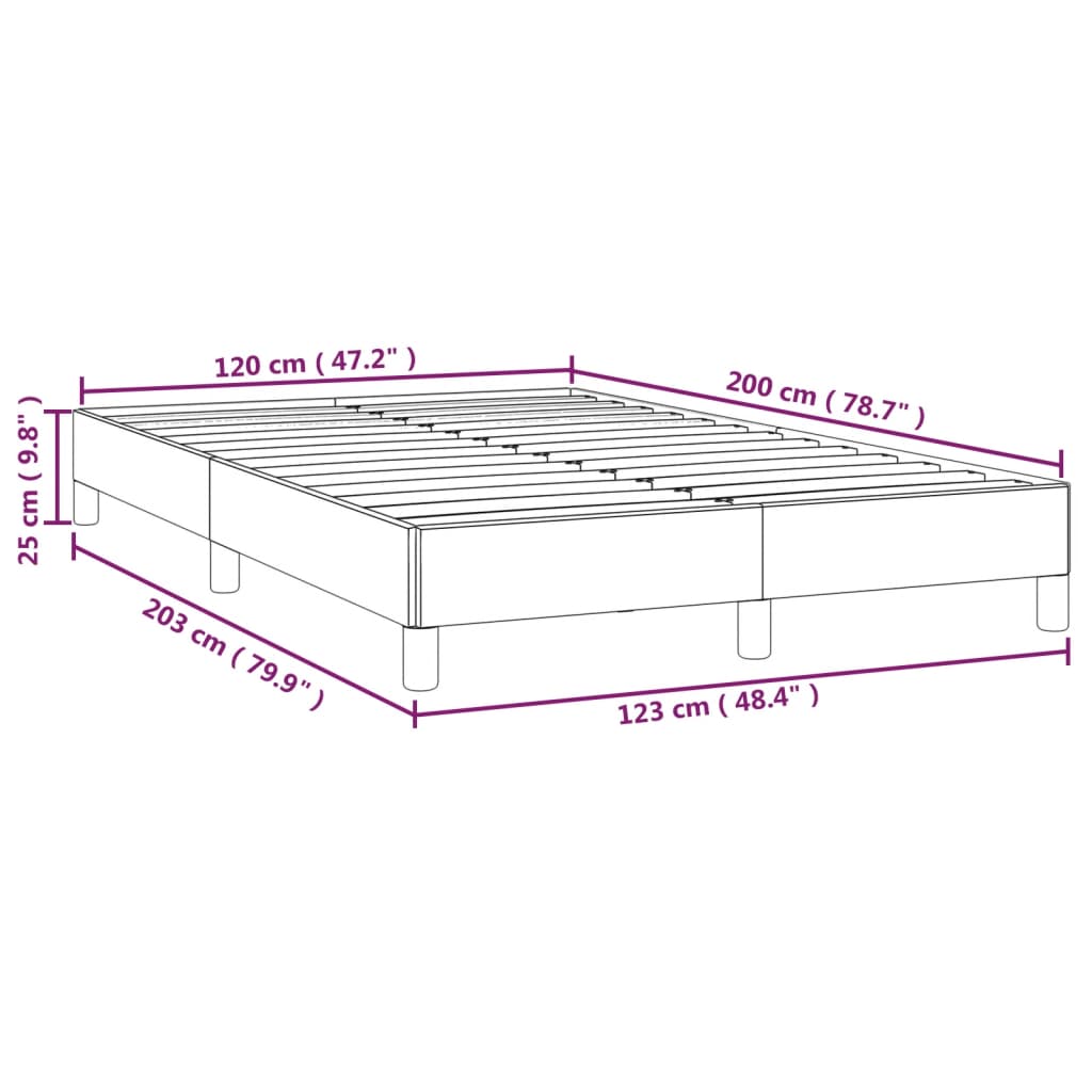 Bedframe Zonder Matras Stof