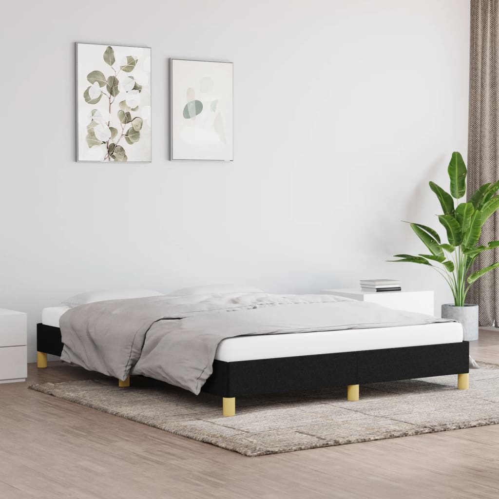 Bedframe Stof Zwart