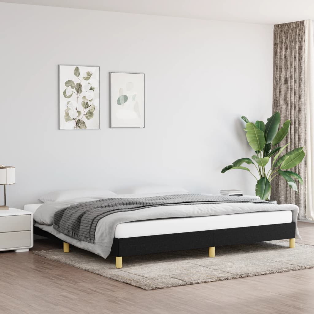 Bedframe Stof Zwart