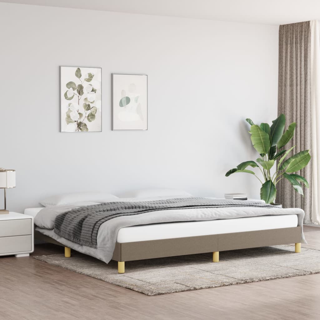 Bedframe Stof Taupe