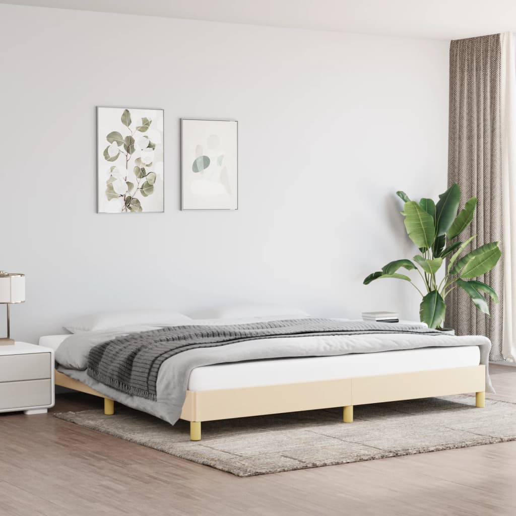 Bedframe Zonder Matras Stof