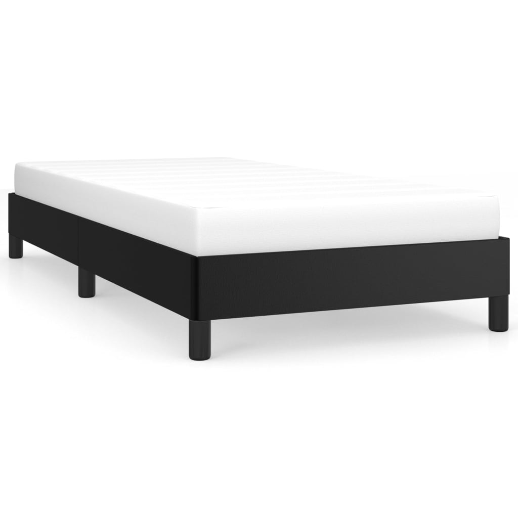 Bedframe Kunstleer Zwart