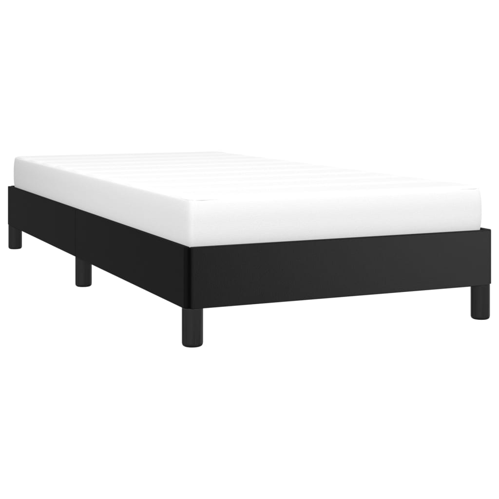 Bedframe Kunstleer Zwart