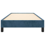 Bedframe Fluweel Donkerblauw