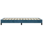 Bedframe Fluweel Donkerblauw