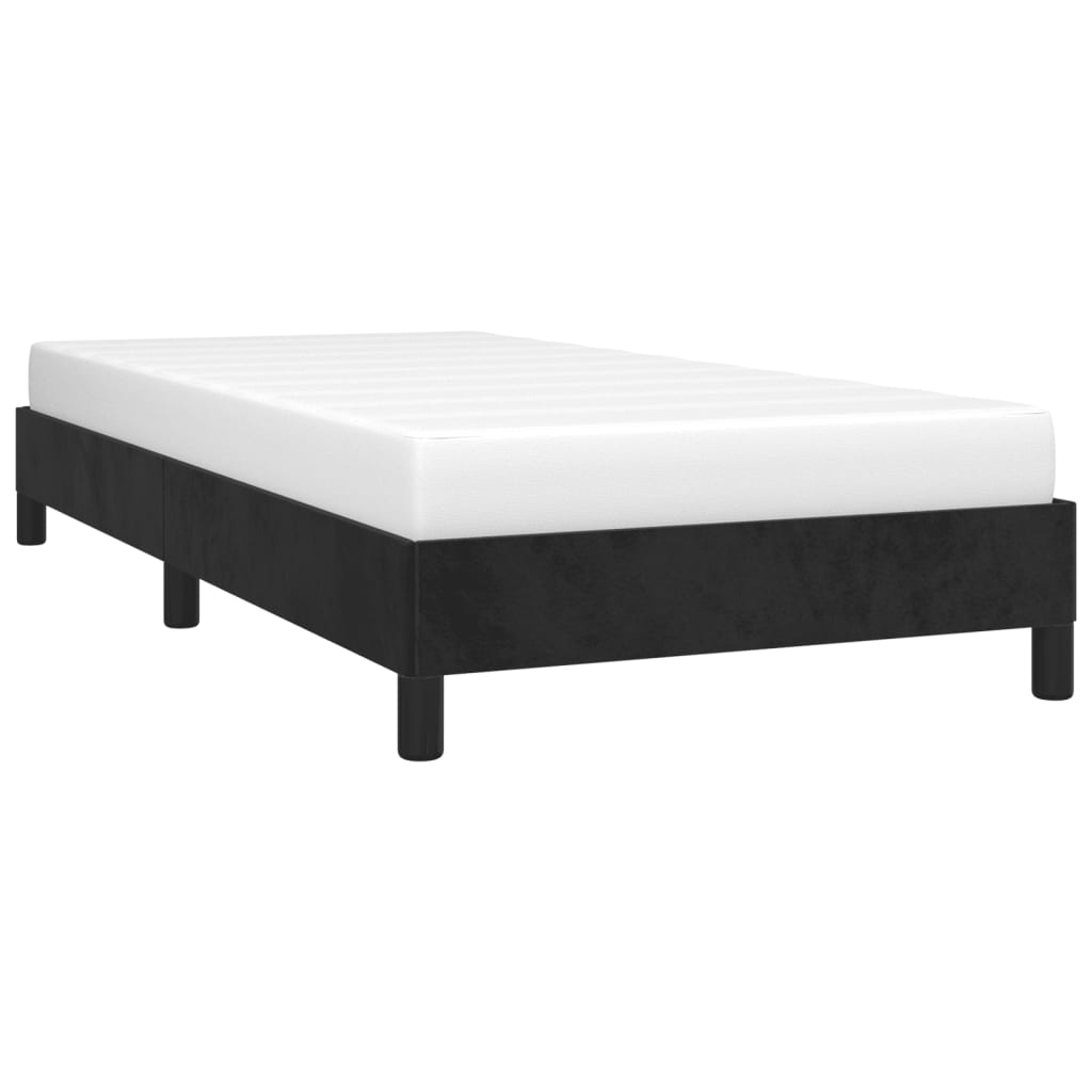 Bedframe Fluweel Zwart