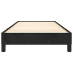 Bedframe Fluweel Zwart