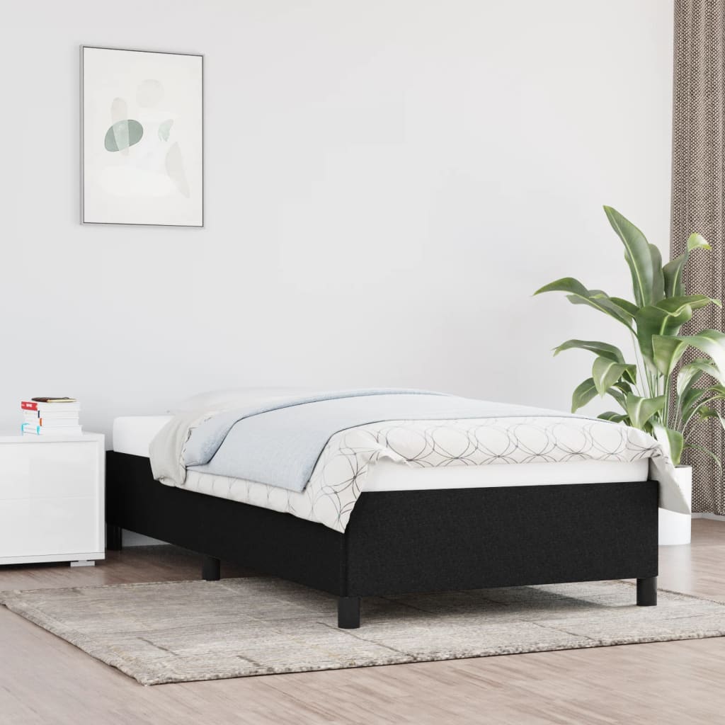 Bedframe Stof Zwart