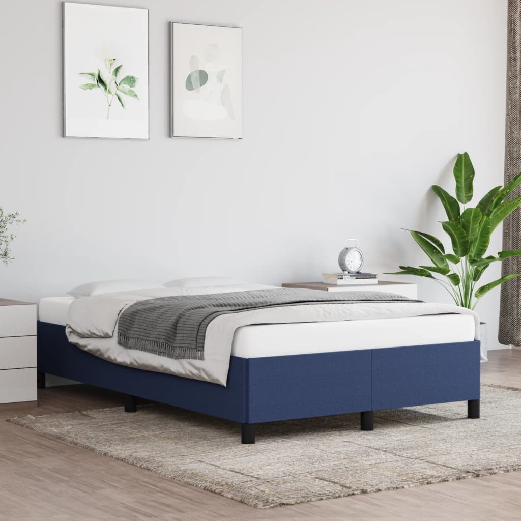 Bedframe Stof Blauw