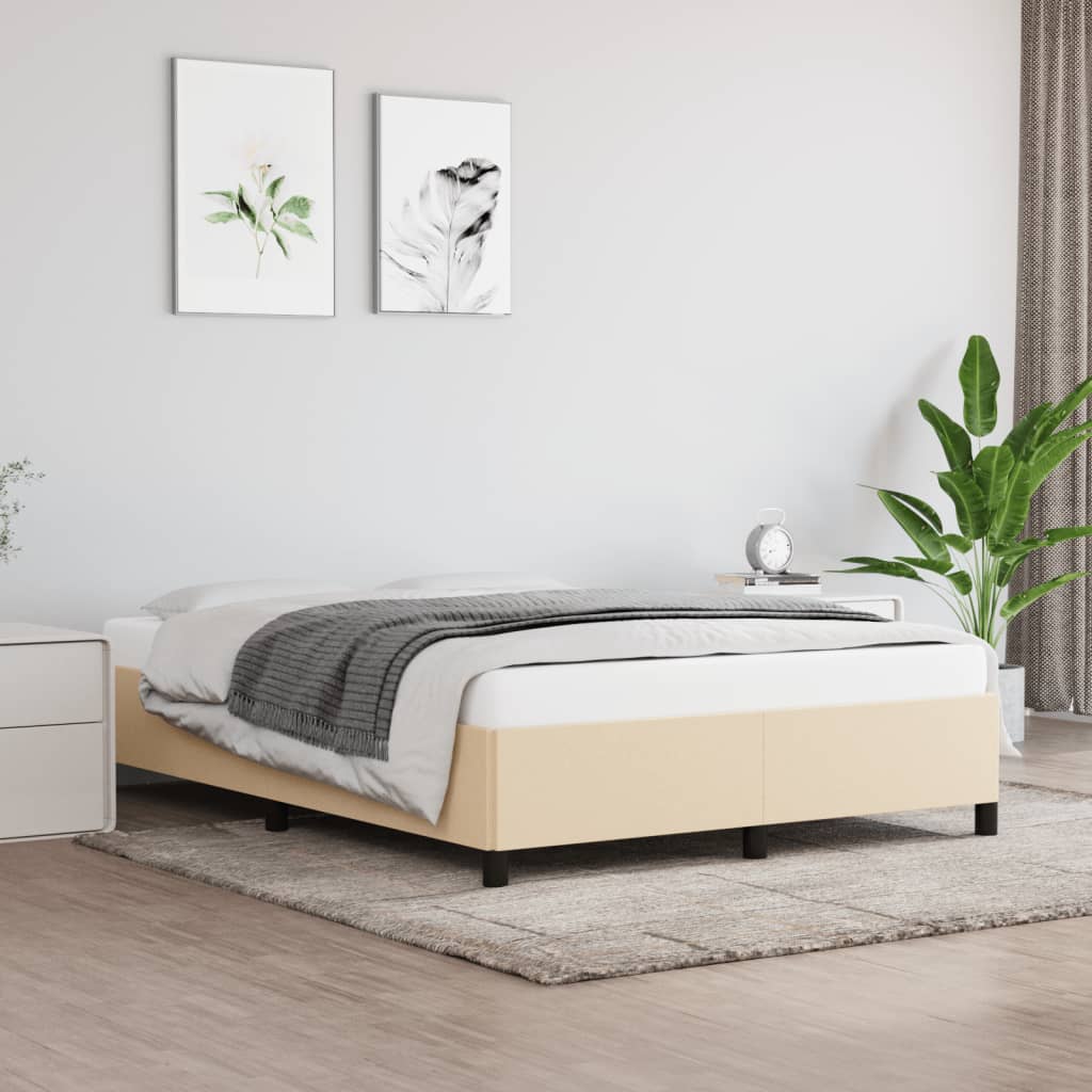 Bedframe Stof Crème