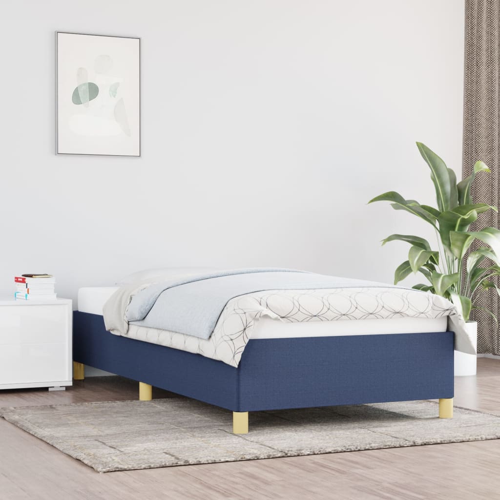 Bedframe Stof Blauw