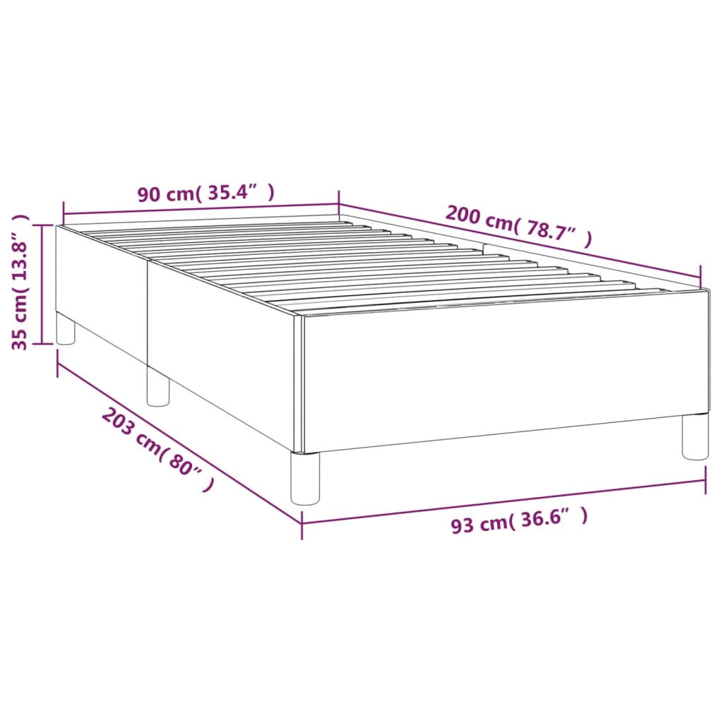 Bedframe Stof Groen