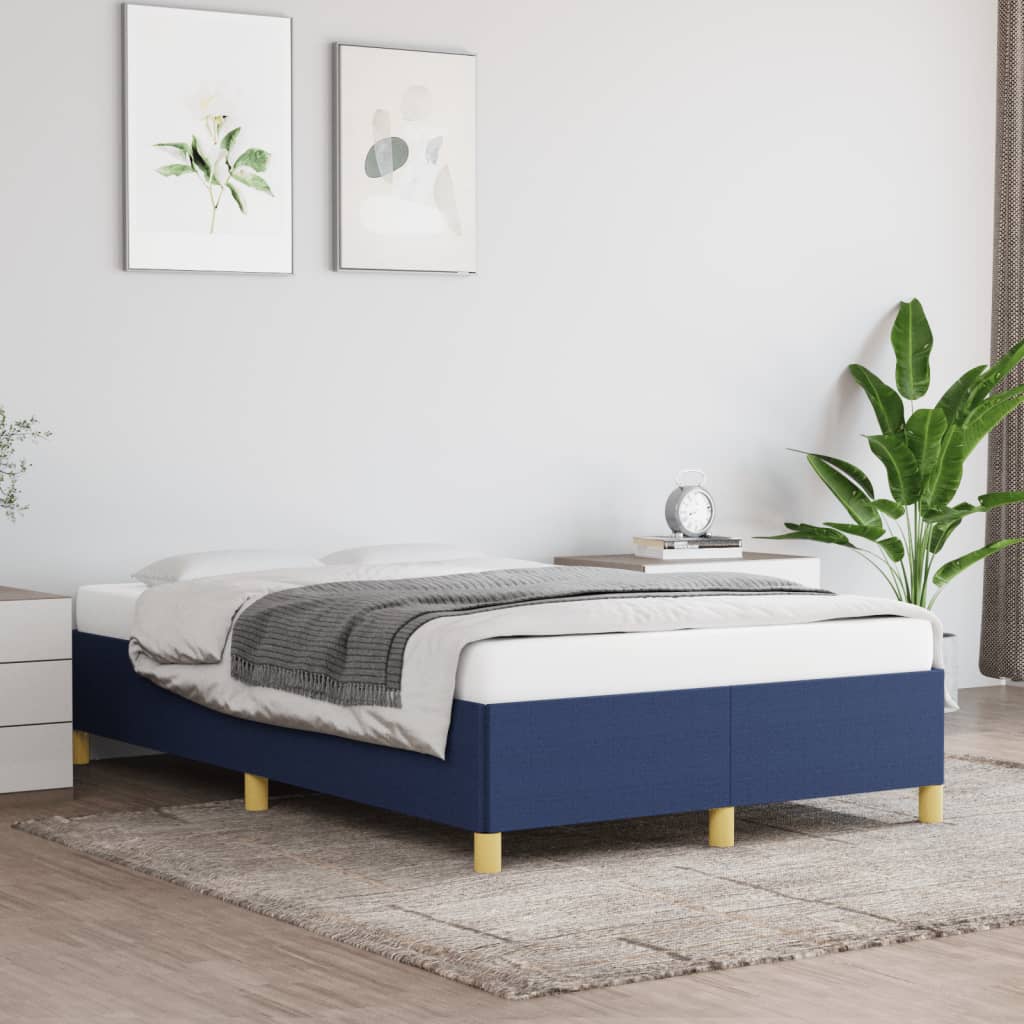 Bedframe Stof Blauw