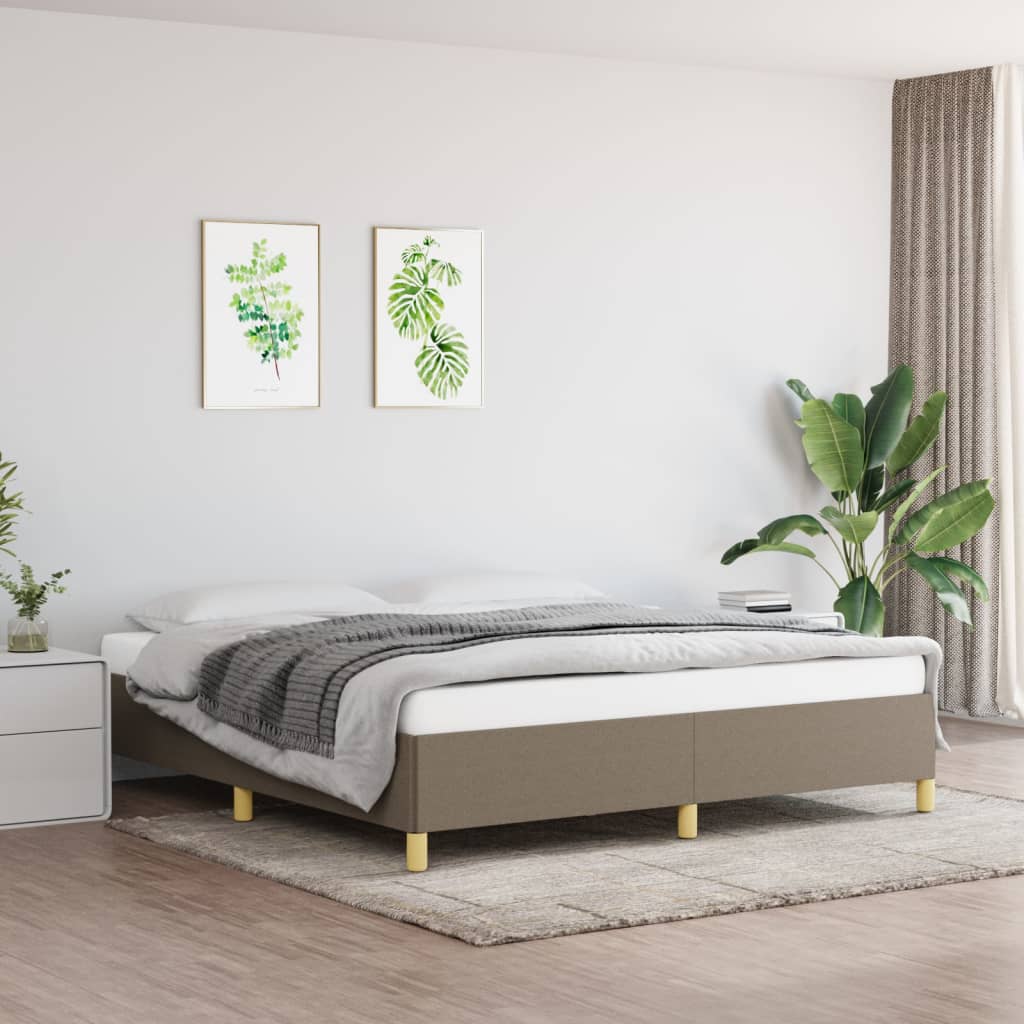 Bedframe Stof Taupe