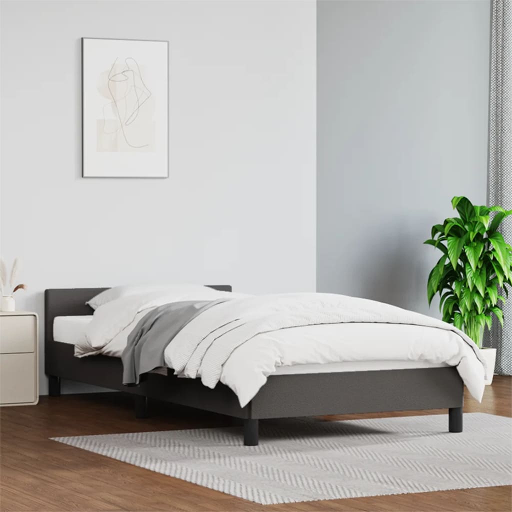 Bedframe Met Hoofdeinde Zonder Matras