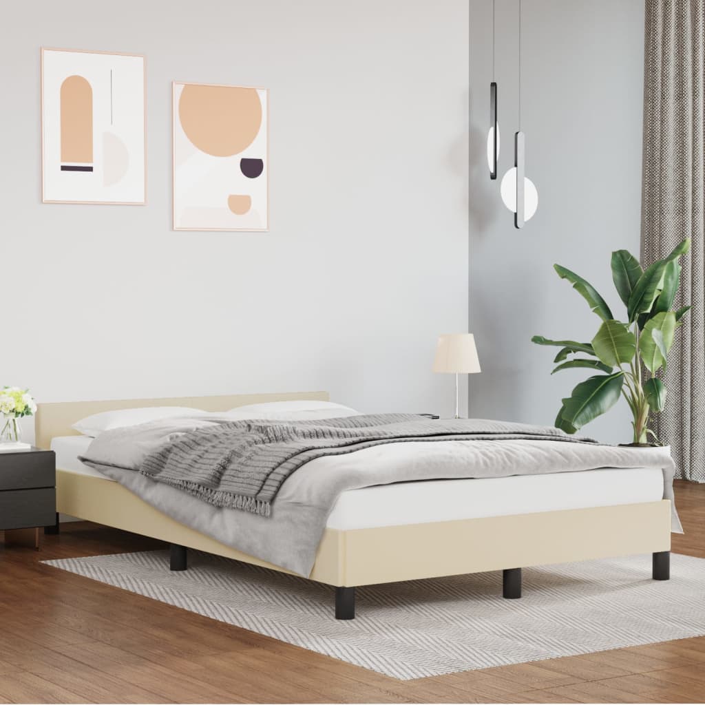 Bedframe Met Hoofdeinde Zonder Matras