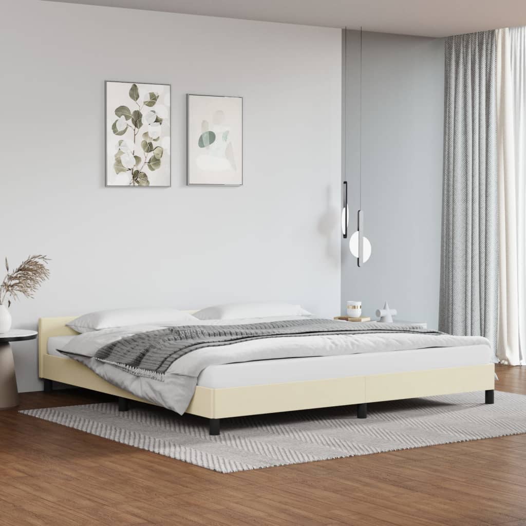 Bedframe Met Hoofdeinde Zonder Matras