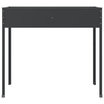 Plantenbak 100,5X40,5X90 Cm Gegalvaniseerd Staal Antracietkleur