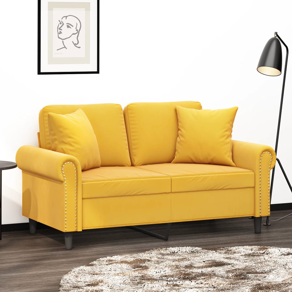Sierkussens 2 St 40X40 Cm Fluweel