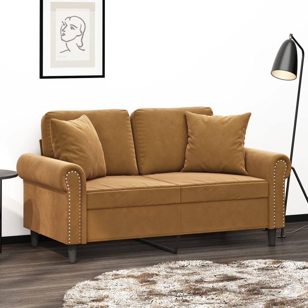 Sierkussens 2 St 40X40 Cm Fluweel
