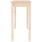 Wandtafel Massief Grenenhout