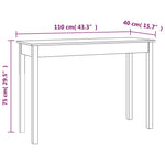 Wandtafel Massief Grenenhout