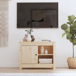 Tv-Meubel 70X36,5X52 Cm Massief Grenenhout