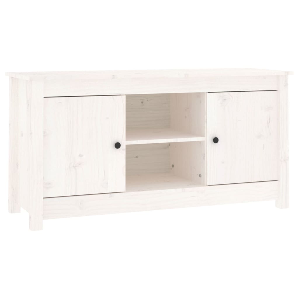 Tv-Meubel 103X36,5X52 Cm Massief Grenenhout