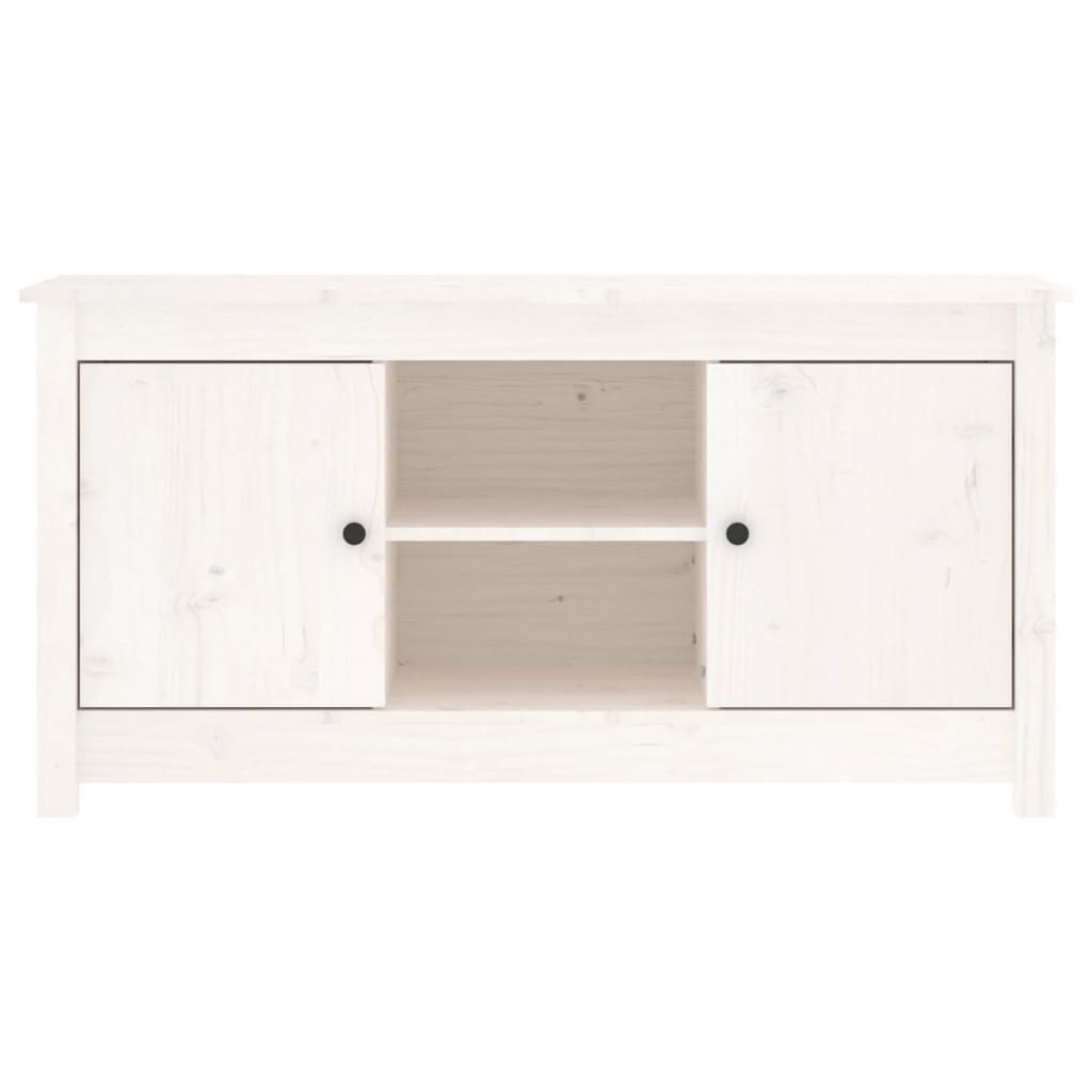 Tv-Meubel 103X36,5X52 Cm Massief Grenenhout