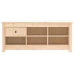 Schoenenkast 110X38X45,5 Cm Massief Grenenhout