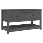 Salontafel 102X49X55 Cm Massief Grenenhout