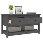 Salontafel 102X49X55 Cm Massief Grenenhout