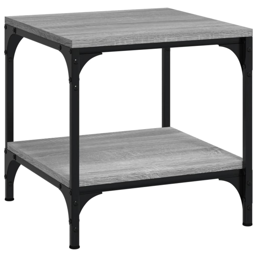 Salontafel Bewerkt Hout Eiken