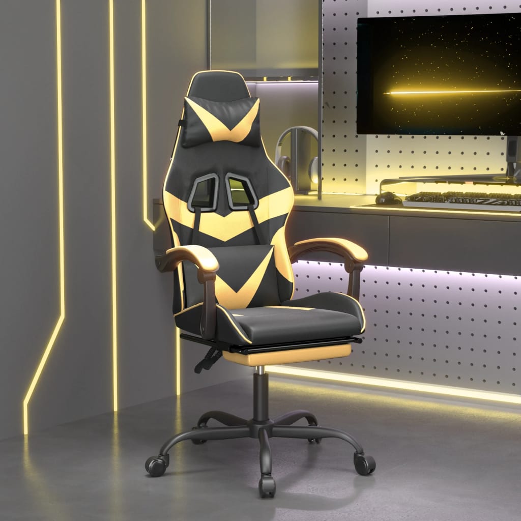 Gamestoel Draaibaar Kunstleer &