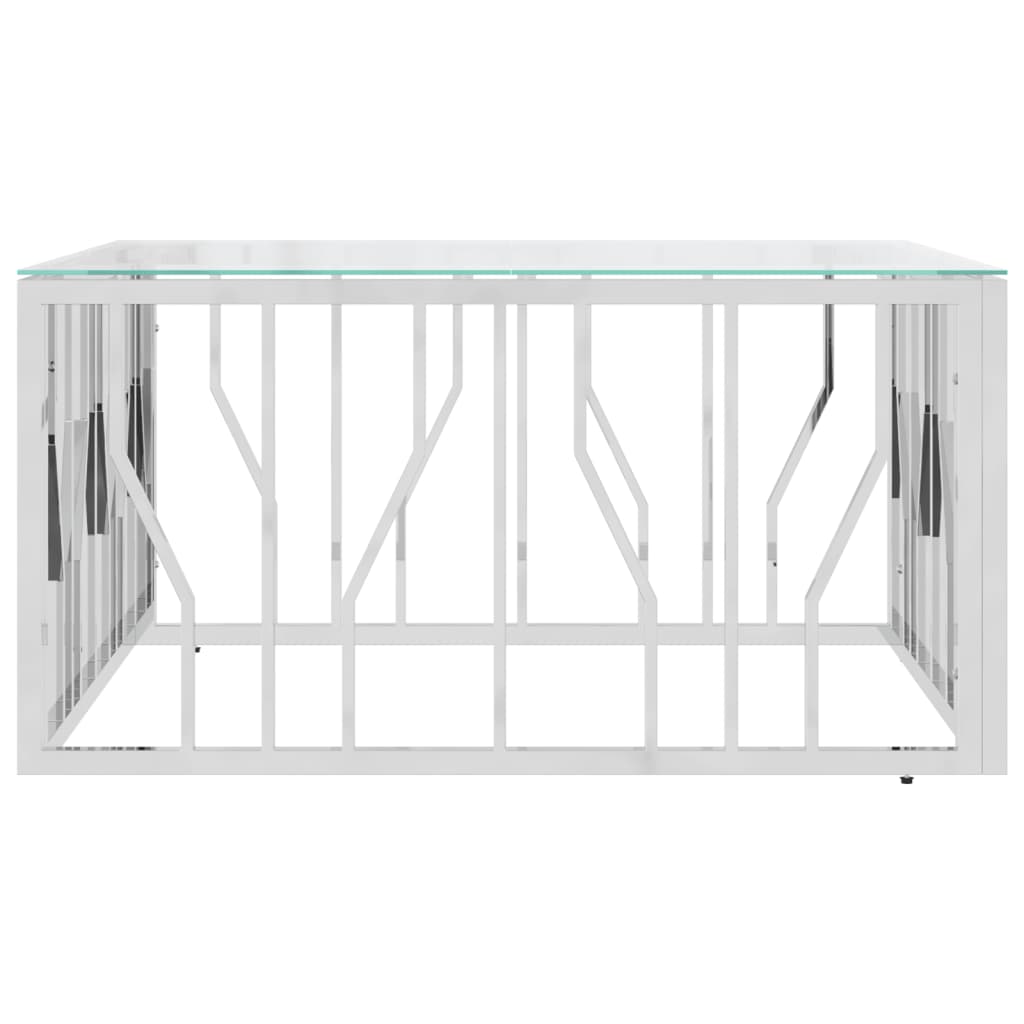 Salontafel 80X80X40 Cm Roestvrij Staal En