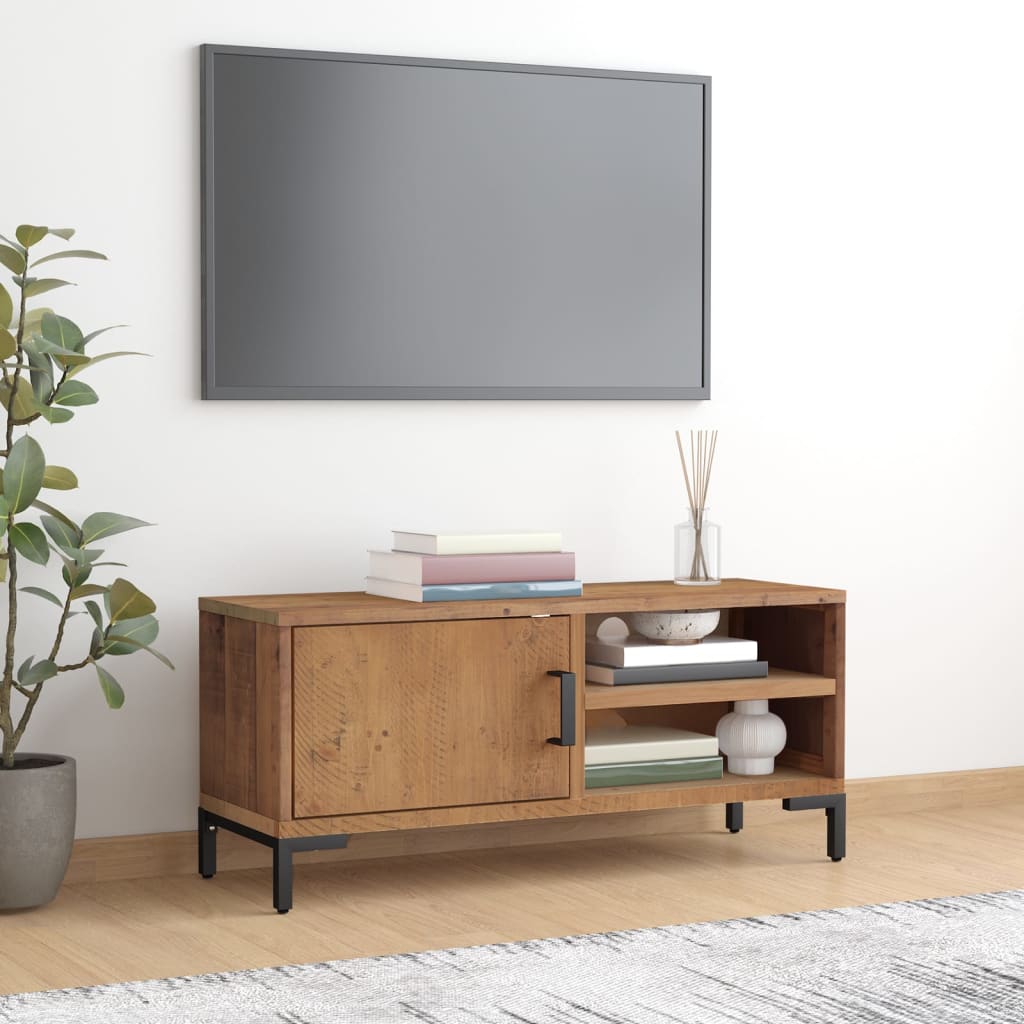 Tv-Meubel Massief Grenenhout