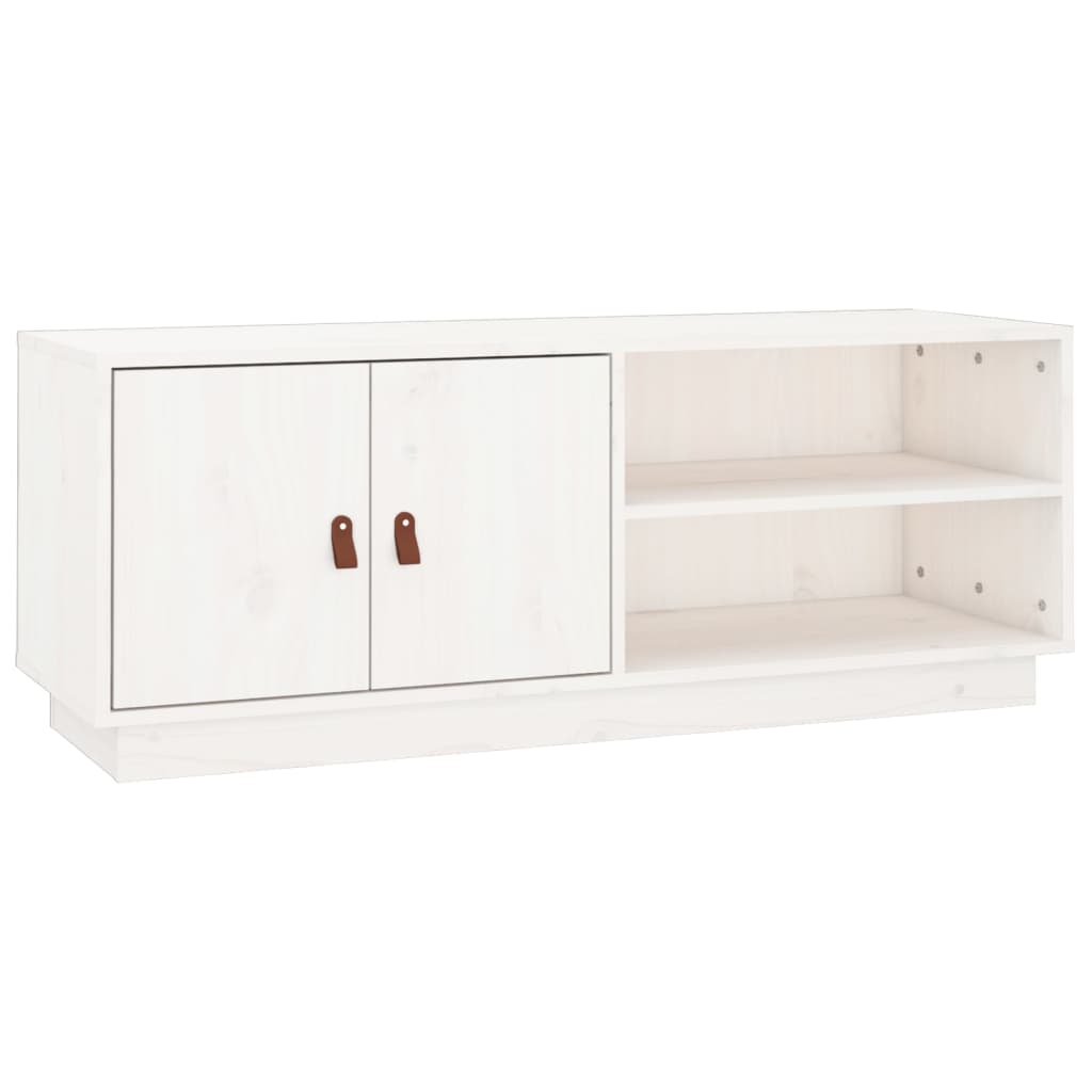 Tv-Meubel 05X34X40 Cm Massief Grenenhout