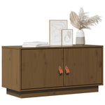 Tv-Meubel 80X34X40 Cm Massief Grenenhout