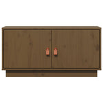 Tv-Meubel 80X34X40 Cm Massief Grenenhout