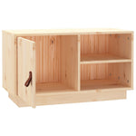 Tv-Meubel 70X34X40 Cm Massief Grenenhout