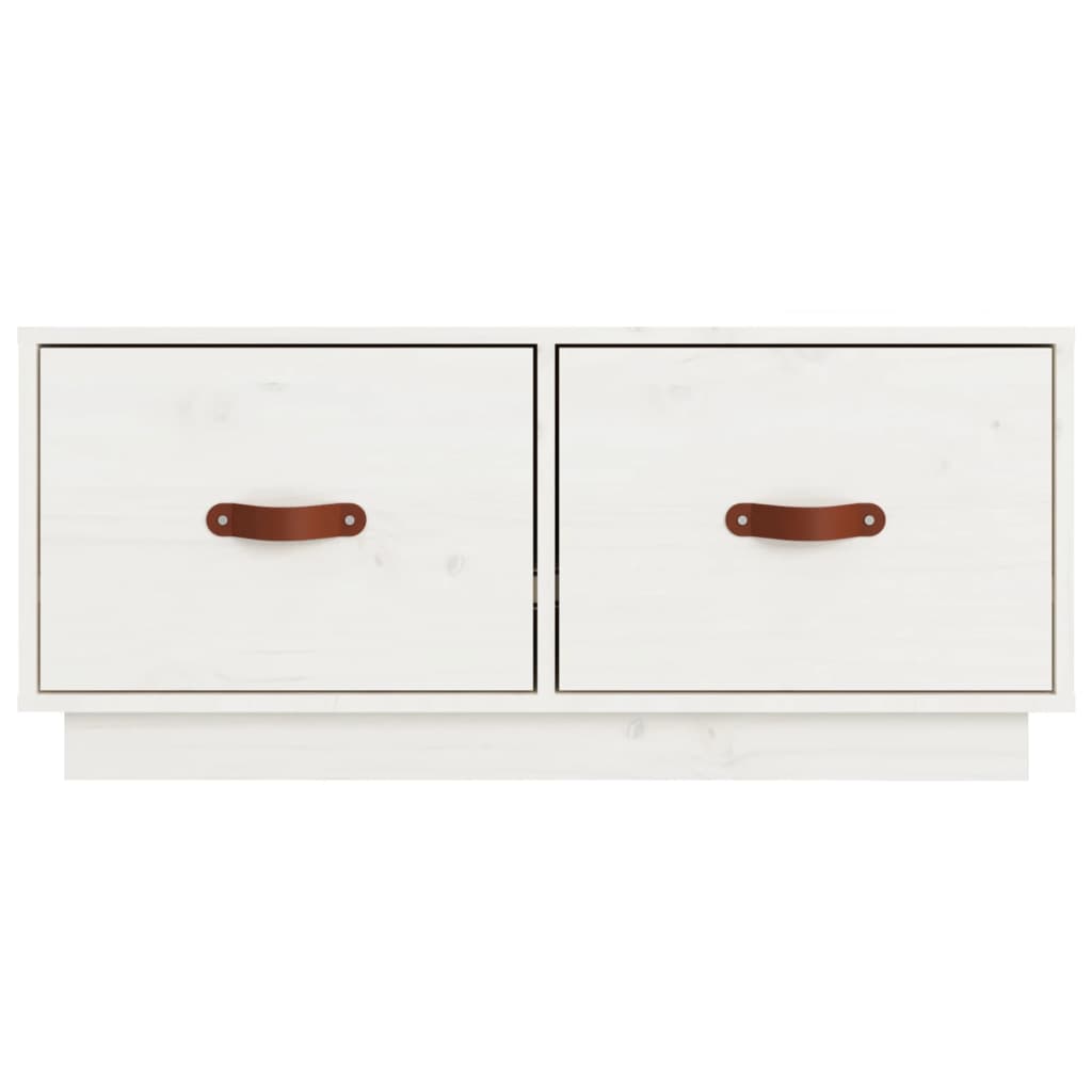Tv-Meubel 80X34X35 Cm Massief Grenenhout