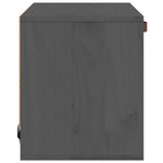 Wandkast 40X30X35 Cm Massief Grenenhout