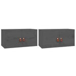 Wandkasten 60X30X30 Cm Massief Grenenhout
