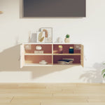 Wandkast 80X30X30 Cm Massief Grenenhout