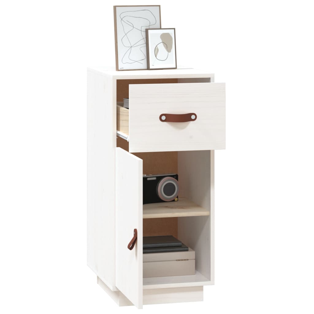 Dressoir 34X40X75 Cm Massief Grenenhout