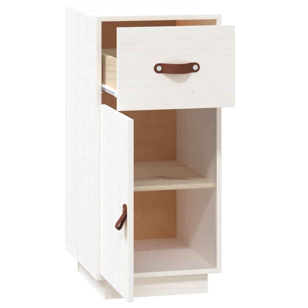 Dressoir 34X40X75 Cm Massief Grenenhout