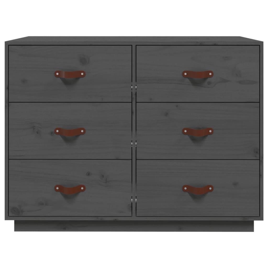 Dressoir 100X40X75 Cm Massief Grenenhout