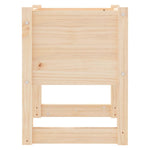 Plantenbakken 40X40X5,5 Cm Massief Grenenhout Naturel