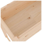 Plantenbak 78X40X8 Cm Massief Grenenhout